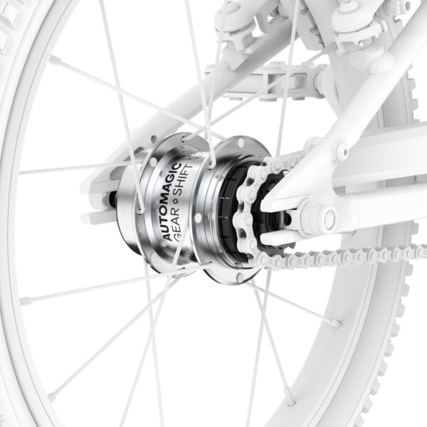 woom GO 3 AUTOMAGIC Rear Wheel