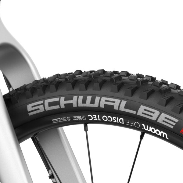 woom OFF tyre detail