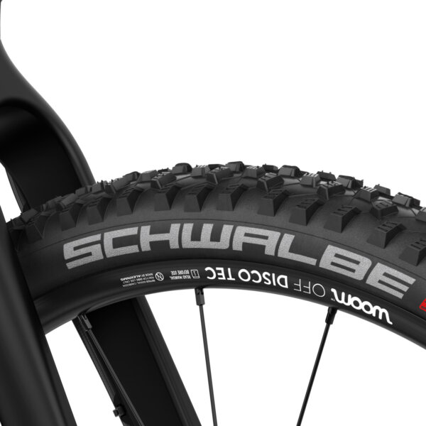 woom OFF tyre detail