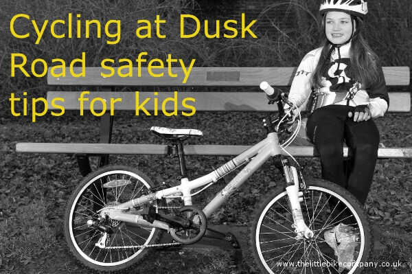 cycling at dusk kids safety tips
