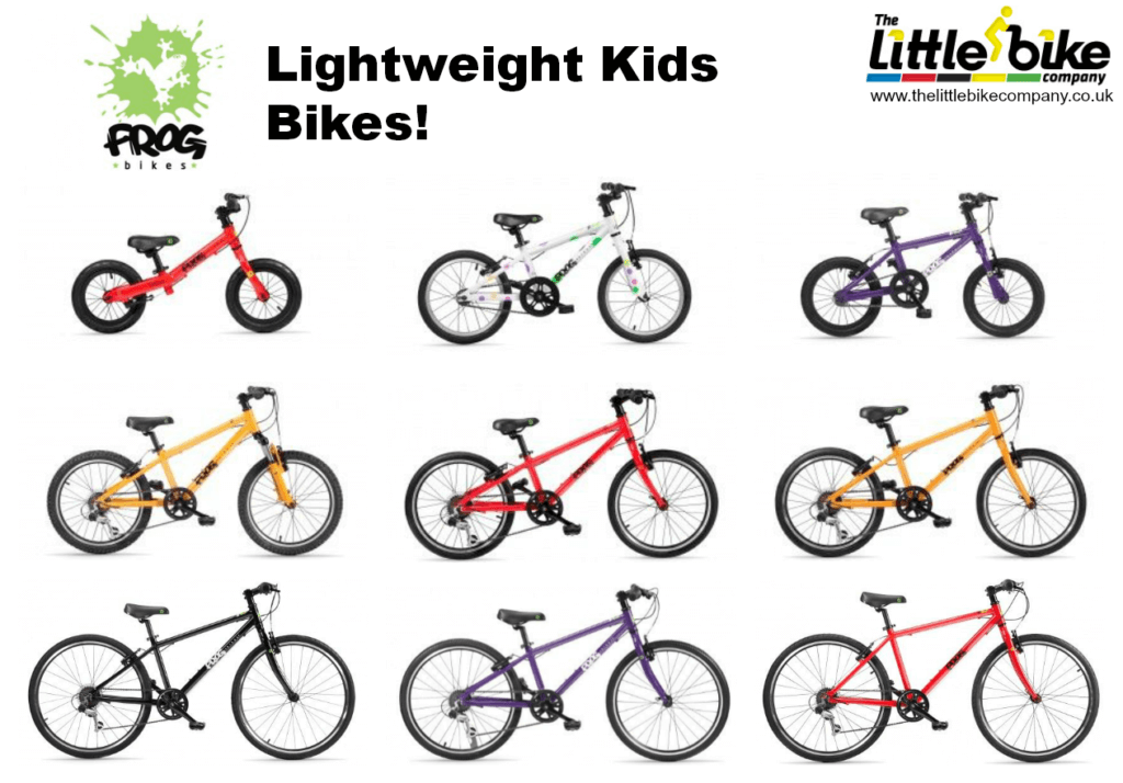 frog bike sizes uk