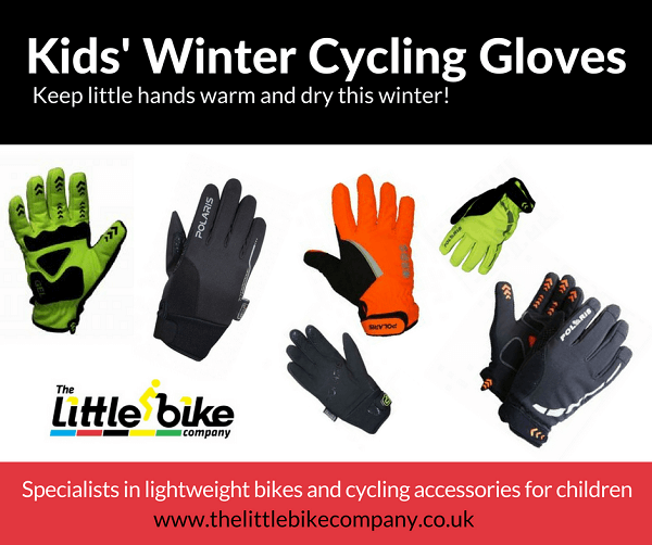 kids winter cycling gloves