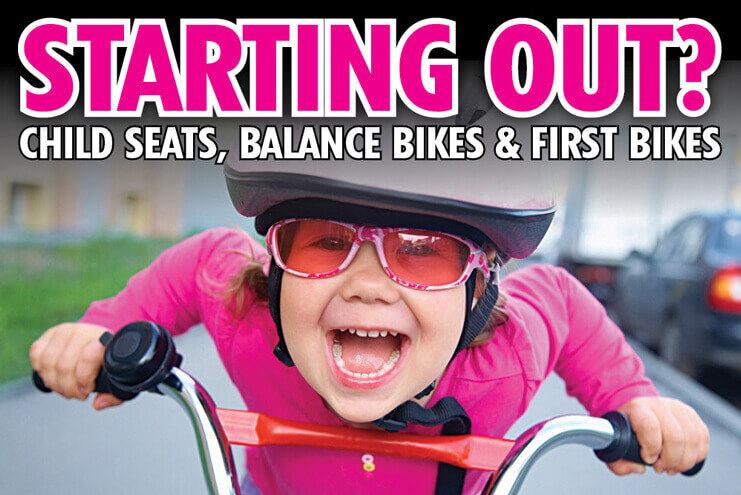 family cycling - child seats balance bikes first bikes