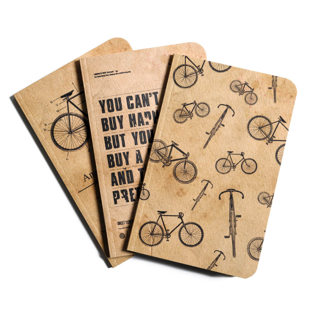 Cycling bike notebooks