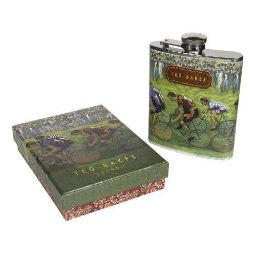 ted baker hip flask cyclist