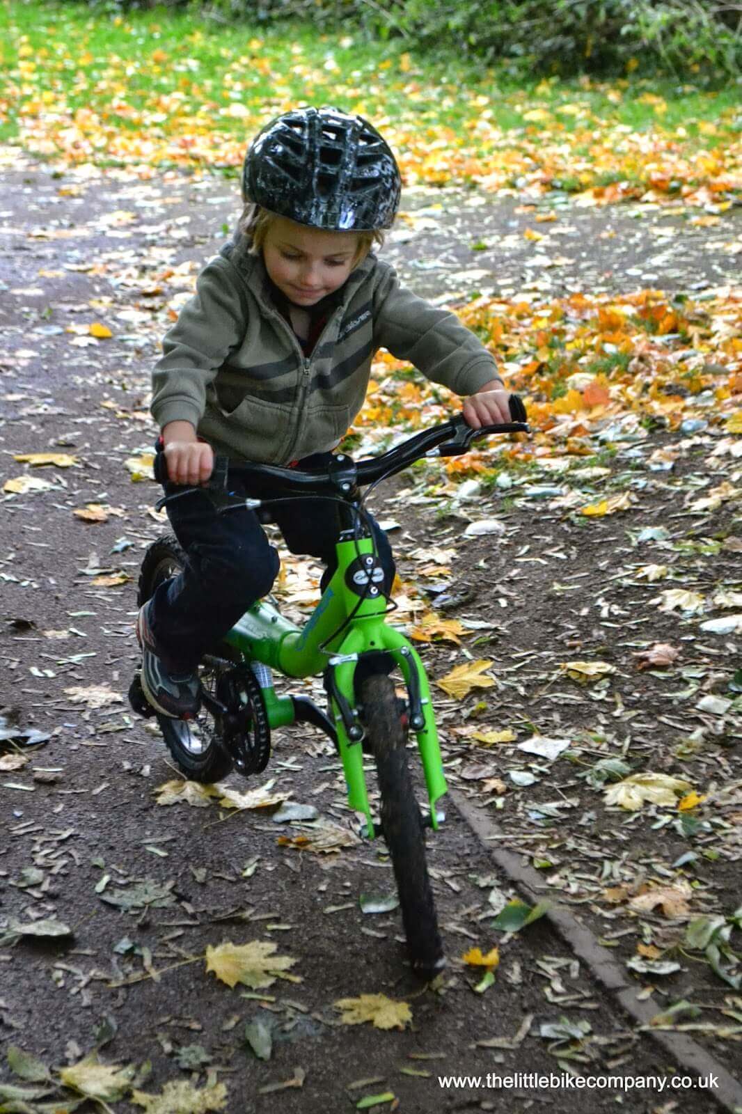 Teaching kids to ride a bike