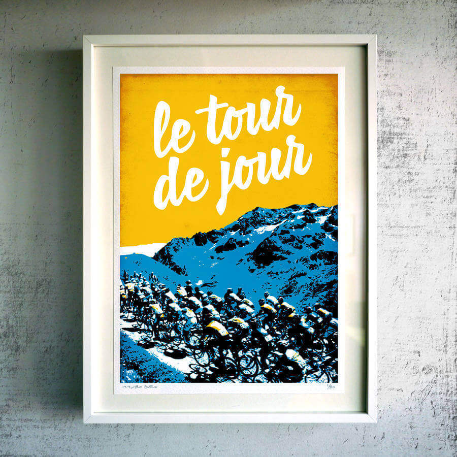 Tour de france print