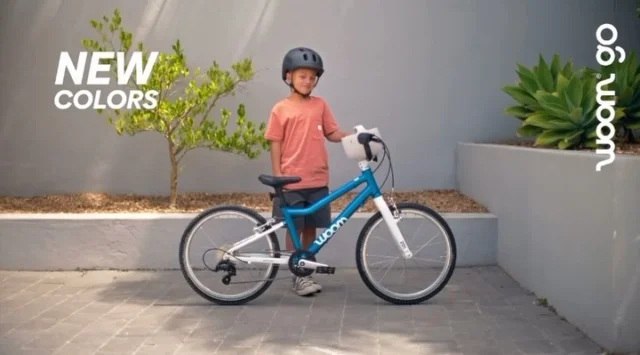 You can mix and match your woom GO bike with the woom READY POP Kids’ Bike Basket, which comes in several cool colours including the new marshmallow pink. The basket easily pops onto the BMX-style handlebars of woom GO models 2, 3, 3 AUTOMAGIC, and 4, as well as woom ORIGINAL 2 and 3 models from 2018 onwards. It is lightweight, made from BPA-free, flexible EVA material, and designed for easy attachment and detachment by kids without tools. This allows for fun, colourful combinations to customize your child’s bike and add convenience for carrying small items on rides. 

#woomgo #woomready #woombikes #kidsbikes #bikebasket