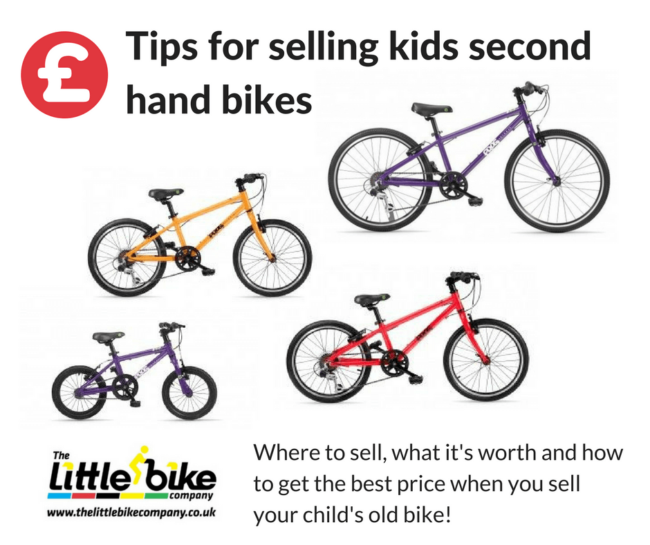 Tips for selling kids second hand bikes 