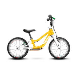 woom 1 PLUS balance bike yellow