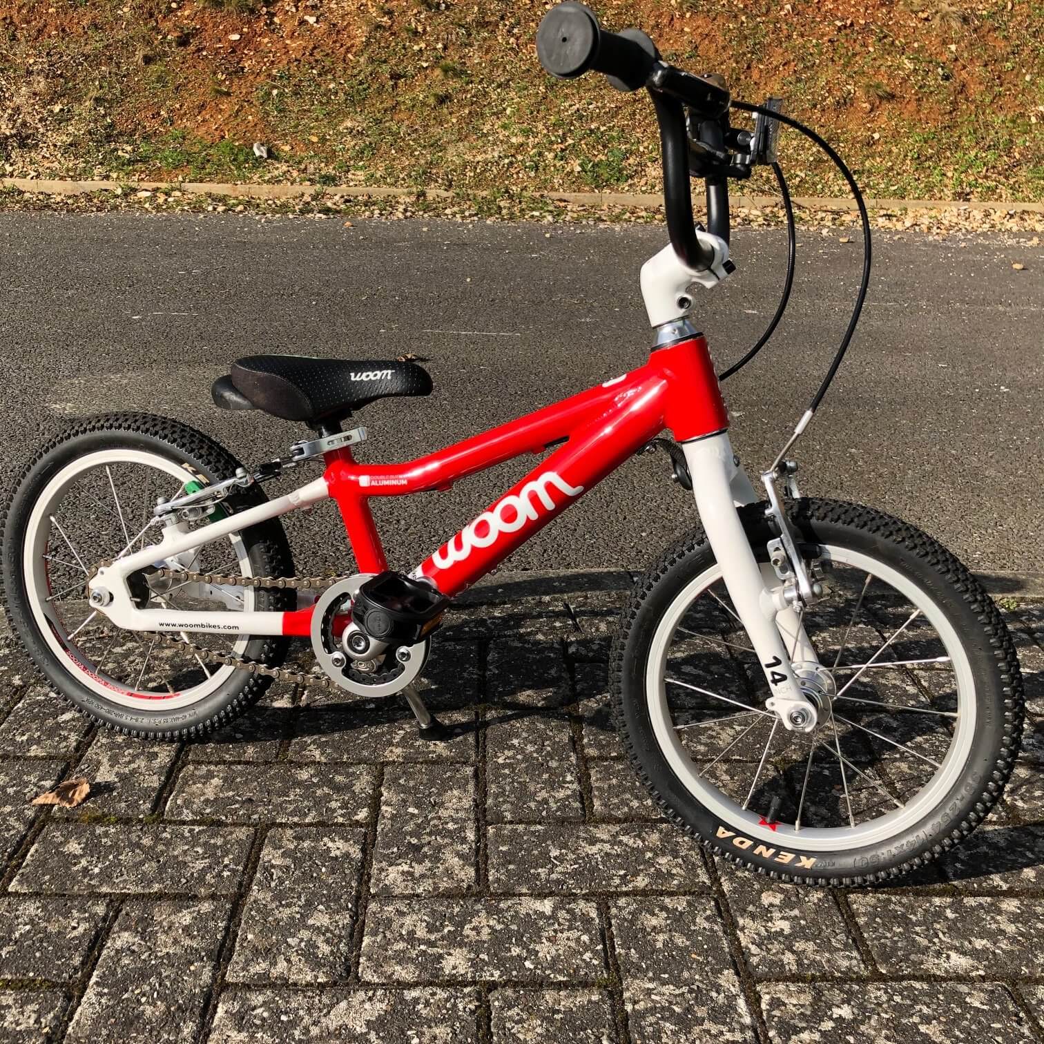 woom 2 Used Red | The Little Bike Company