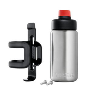 woom GLUG bottle with bottle cage