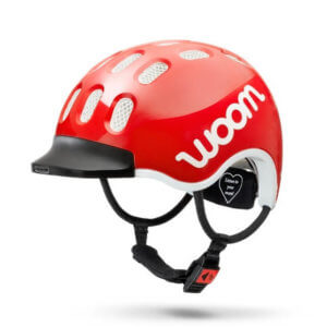 red woom cycle helmet
